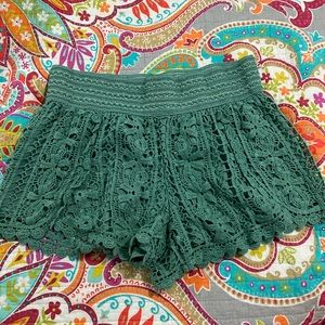 ruffle shorts